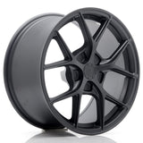 Cerchio in Lega JAPAN RACING SL01 17x9 ET20-50 5H con foratura su misura Matt Gun Metal
