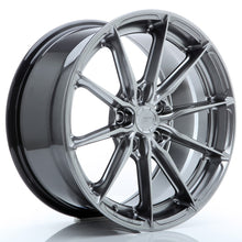 Carica l'immagine nel visualizzatore di Gallery, Cerchio in Lega JAPAN RACING JR37 17x8 ET20-40 5H con foratura su misura Hyper Black