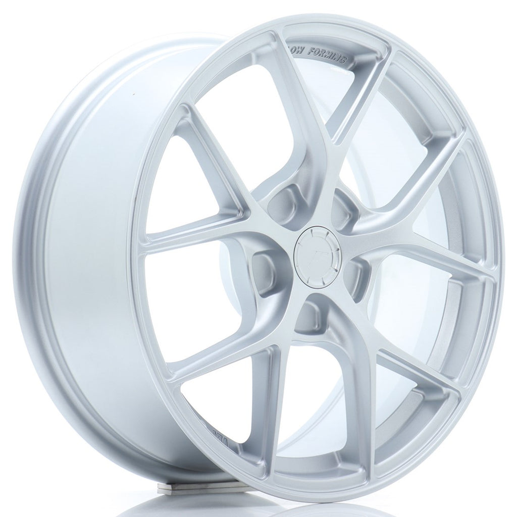 Cerchio in Lega JAPAN RACING SL01 17x7 ET20-40 5H con foratura su misura Matt Silver