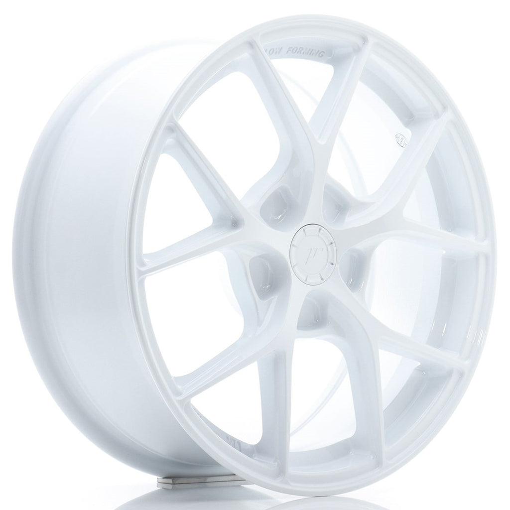 Cerchio in Lega JAPAN RACING SL01 17x7 ET20-40 5H con foratura su misura White