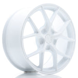 Cerchio in Lega JAPAN RACING SL01 17x8 ET20-45 5H con foratura su misura White
