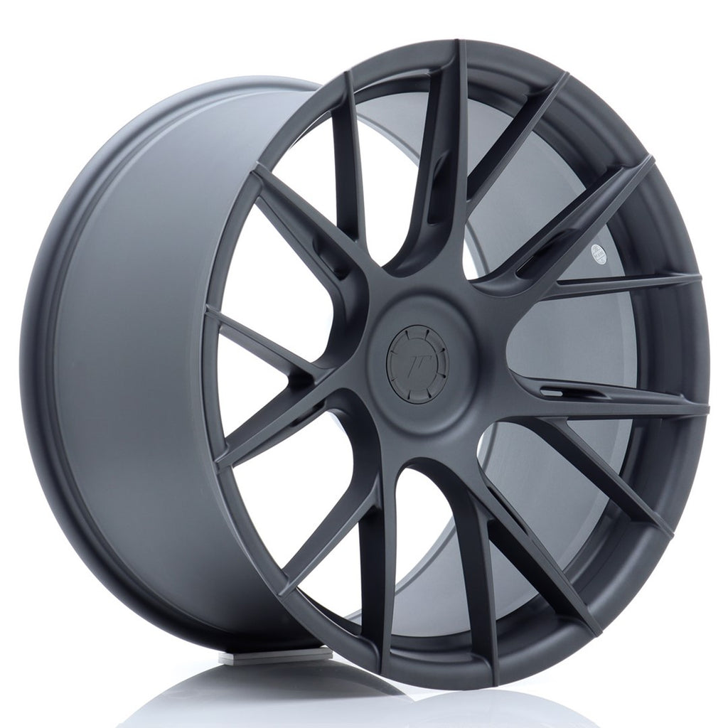 Cerchio in Lega JAPAN RACING JR42 20x11 ET20-35 5H con foratura su misura Matt Gun Metal