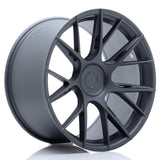 Cerchio in Lega JAPAN RACING JR42 20x11 ET20-35 5H con foratura su misura Matt Gun Metal