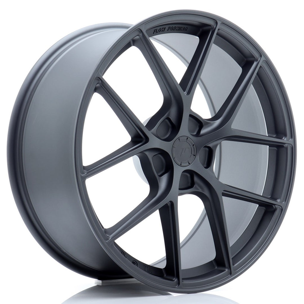 Cerchio in Lega JAPAN RACING SL01 20x9 ET20-51 5H con foratura su misura Matt Gun Metal