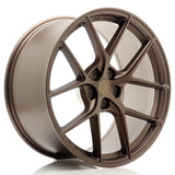 Cerchio in Lega JAPAN RACING SL01 20x9.5 ET15-42 5H con foratura su misura Matt Bronze