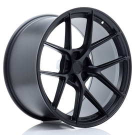 Cerchio in Lega JAPAN RACING SL01 20x11 ET0-30 5H con foratura su misura Matt Black