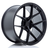 Cerchio in Lega JAPAN RACING SL01 20x12 ET0-40 5H con foratura su misura Matt Black