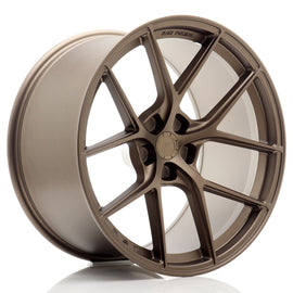 Cerchio in Lega JAPAN RACING SL01 20x12 ET0-40 5H con foratura su misura Matt Bronze