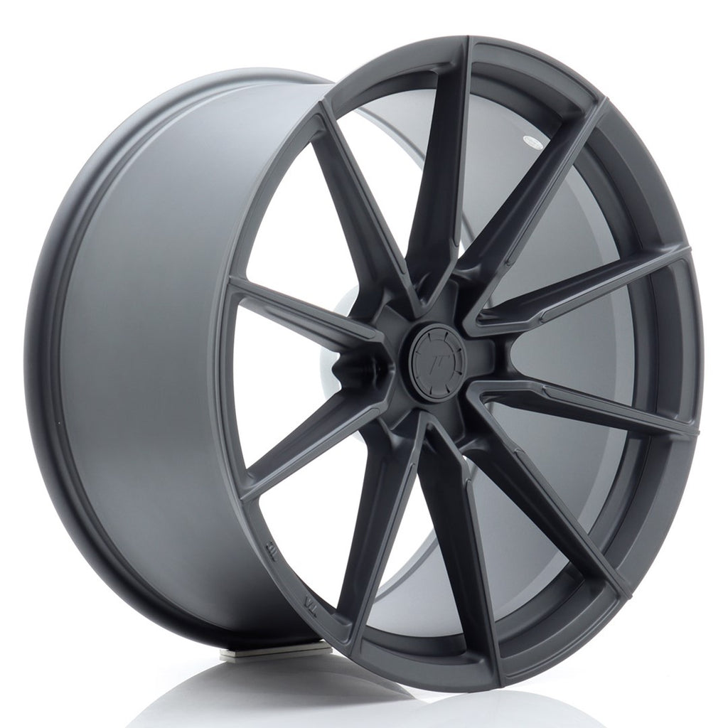Cerchio in Lega JAPAN RACING SL02 20x11 ET0-51 5H con foratura su misura Matt Gun Metal