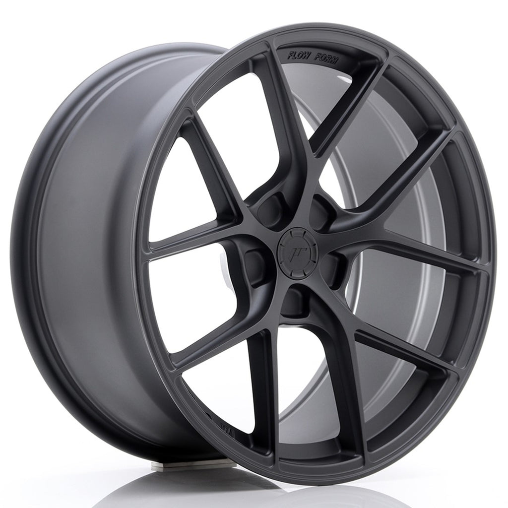 Cerchio in Lega JAPAN RACING SL01 19x9 ET20-35 5H con foratura su misura Matt Gun Metal