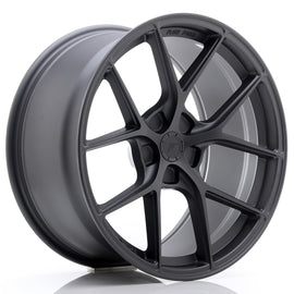 Cerchio in Lega JAPAN RACING SL01 19x9 ET20-35 5H con foratura su misura Matt Gun Metal