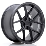 Cerchio in Lega JAPAN RACING SL01 19x9 ET20-35 5H con foratura su misura Matt Gun Metal