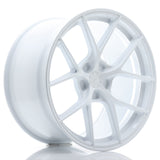 Cerchio in Lega JAPAN RACING SL01 19x9 ET20-35 5H con foratura su misura White