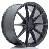 Cerchio in Lega JAPAN RACING SL02 18x9 ET20-51 5H con foratura su misura Matt Gun Metal