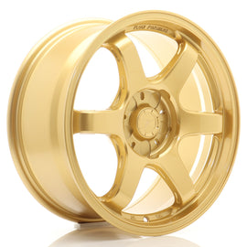 Cerchio in Lega JAPAN RACING SL03 17x8 ET20-42 5H con foratura su misura Gold