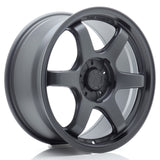 Cerchio in Lega JAPAN RACING SL03 17x8 ET20-42 5H con foratura su misura Matt Gun Metal