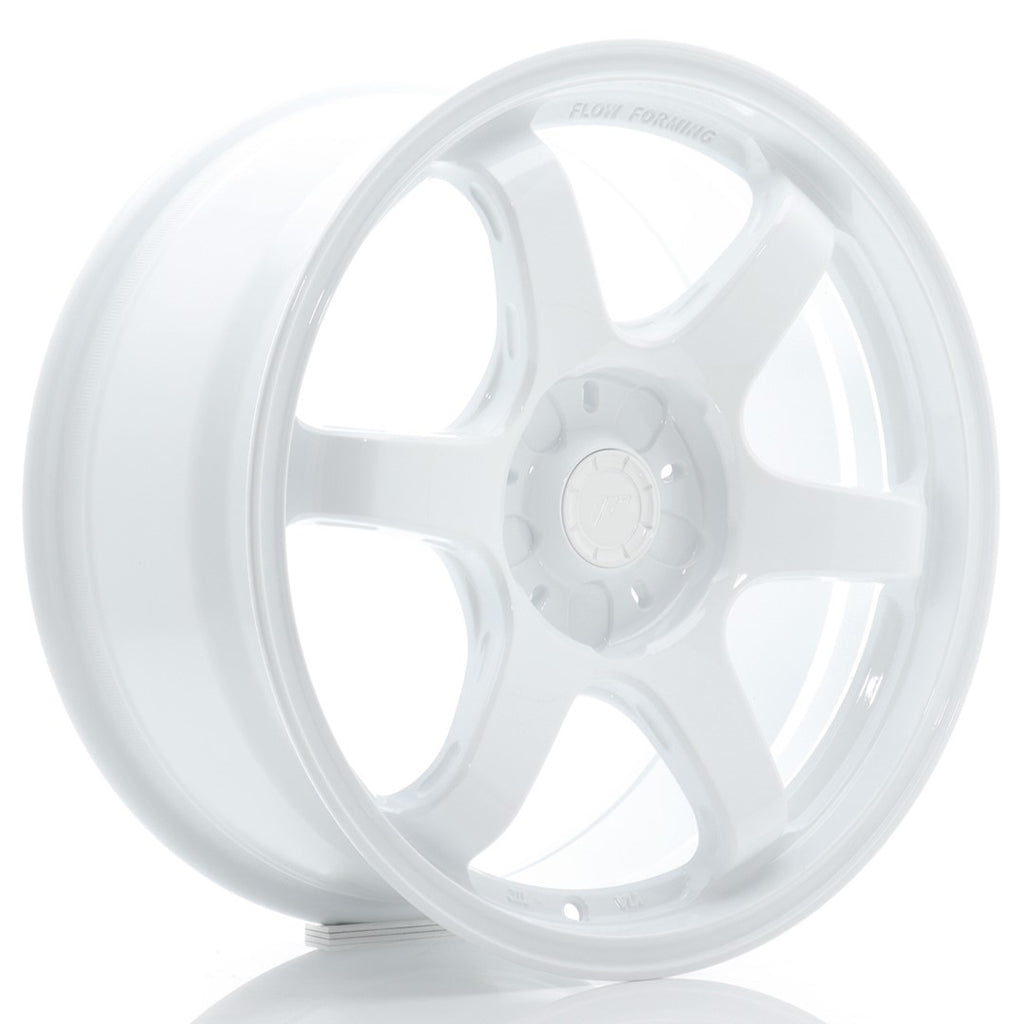 Cerchio in Lega JAPAN RACING SL03 17x8 ET20-42 5H con foratura su misura White
