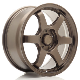 Cerchio in Lega JAPAN RACING SL03 17x9 ET32-50 5H con foratura su misura Matt Bronze