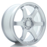 Cerchio in Lega JAPAN RACING SL03 18x8.5 ET20-42 5H con foratura su misura Matt Silver