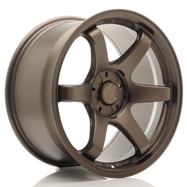 Cerchio in Lega JAPAN RACING SL03 18x9.5 ET20-38 5H con foratura su misura Matt Bronze