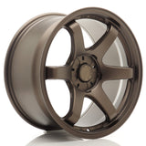 Cerchio in Lega JAPAN RACING SL03 18x9.5 ET20-38 5H con foratura su misura Matt Bronze