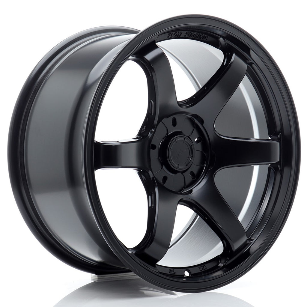 Cerchio in Lega JAPAN RACING SL03 18x10.5 ET15-40 5H con foratura su misura Matt Black