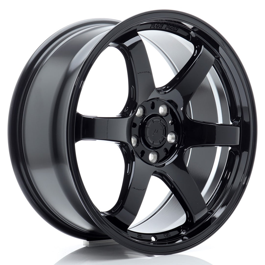 Cerchio in Lega JAPAN RACING SL03 19x8.5 ET42 5x112 Gloss Black
