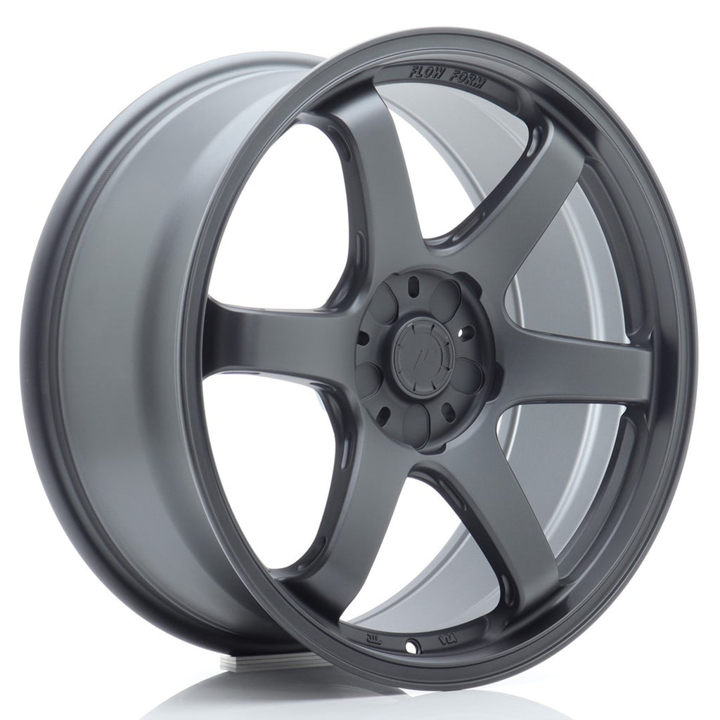Cerchio in Lega JAPAN RACING SL03 19x8.5 ET20-42 5H con foratura su misura Matt Gun Metal