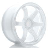 Cerchio in Lega JAPAN RACING SL03 19x9.5 ET20-35 5H con foratura su misura White