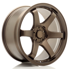 Cerchio in Lega JAPAN RACING SL03 19x10 ET15-40 5H con foratura su misura Matt Bronze