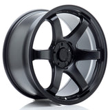 Cerchio in Lega JAPAN RACING SL03 19x10.5 ET15-45 5H con foratura su misura Matt Black