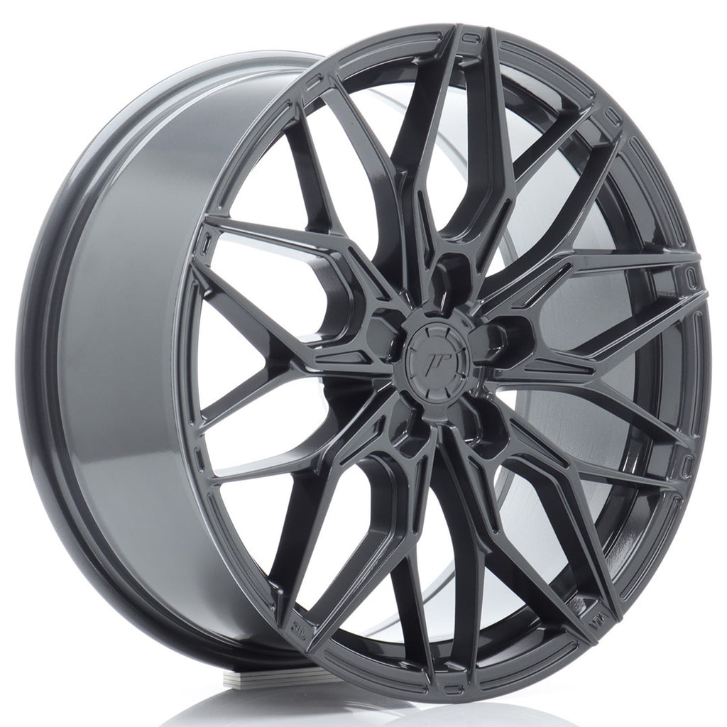 Cerchio in Lega JAPAN RACING JR46 18x8 ET20-45 5H con foratura su misura Hyper Gray