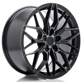 Cerchio in Lega JAPAN RACING JR46 18x8.5 ET20-51 5H con foratura su misura Black Machined w/ Tinted Face