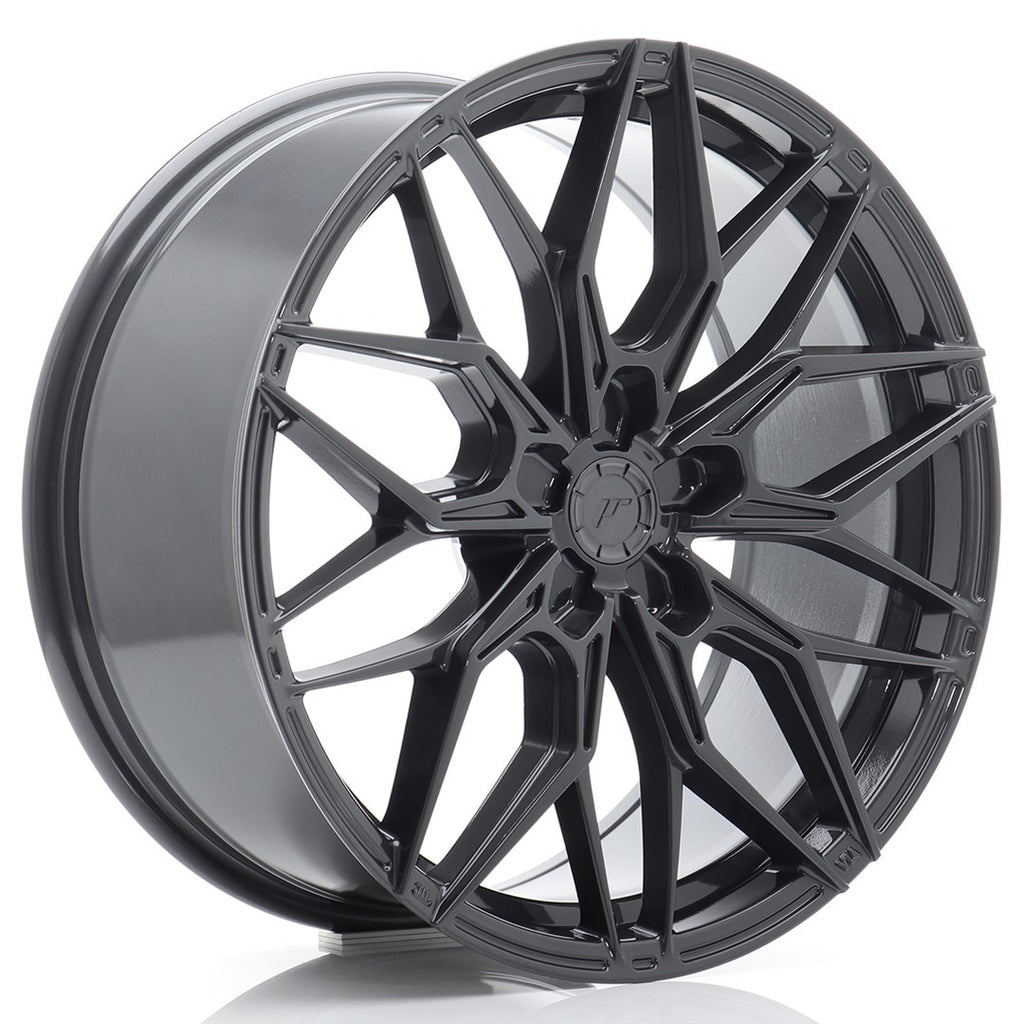 Cerchio in Lega JAPAN RACING JR46 19x8 ET20-40 5H con foratura su misura Hyper Gray