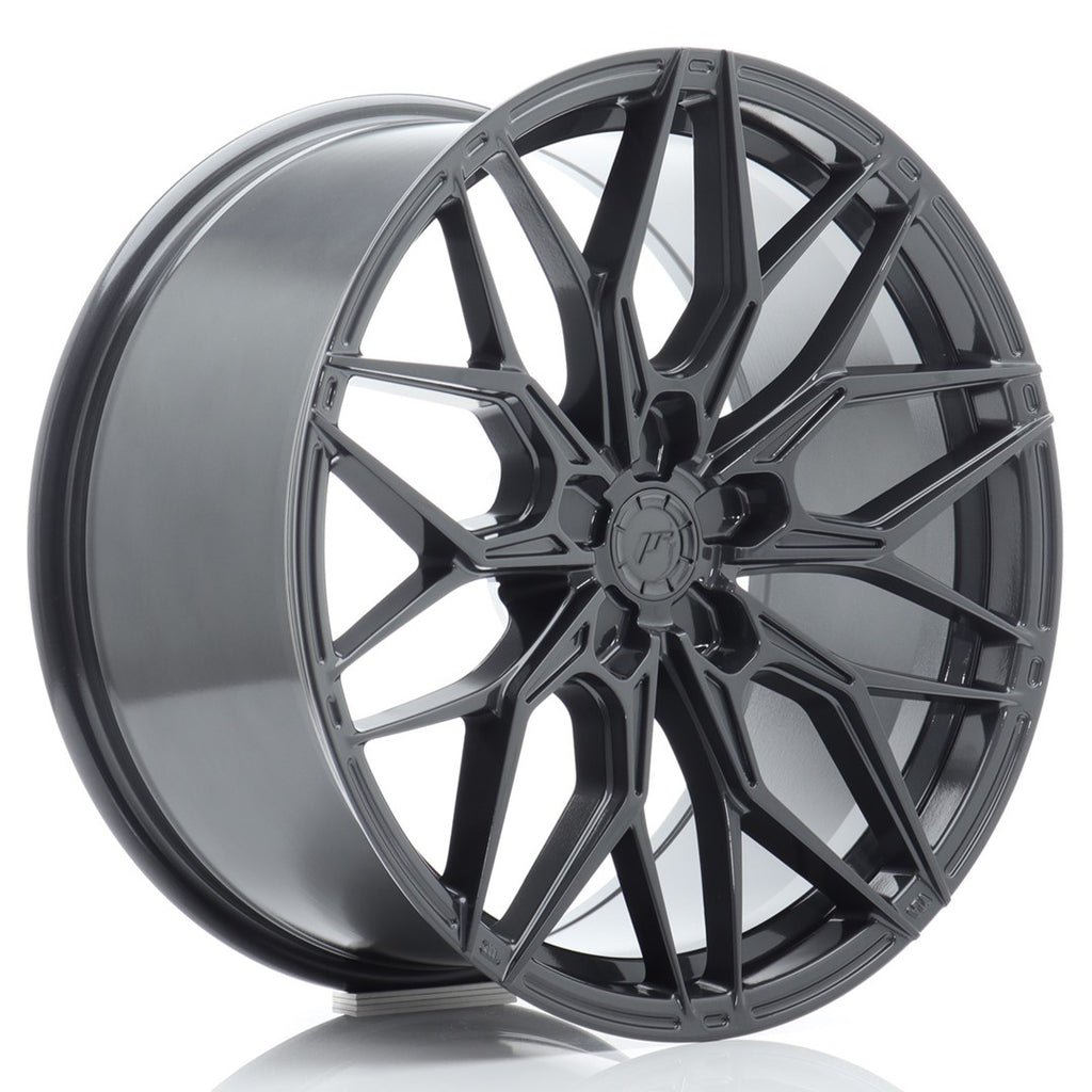 Cerchio in Lega JAPAN RACING JR46 19x9.5 ET20-45 5H con foratura su misura Hyper Gray