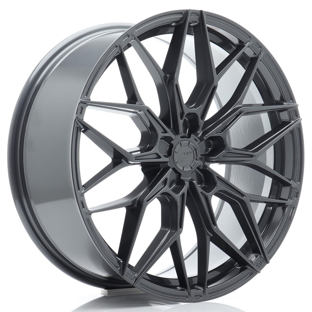 Cerchio in Lega JAPAN RACING JR46 20x9 ET20-51 5H con foratura su misura Hyper Gray
