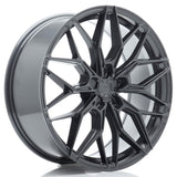 Cerchio in Lega JAPAN RACING JR46 20x9 ET20-51 5H con foratura su misura Hyper Gray