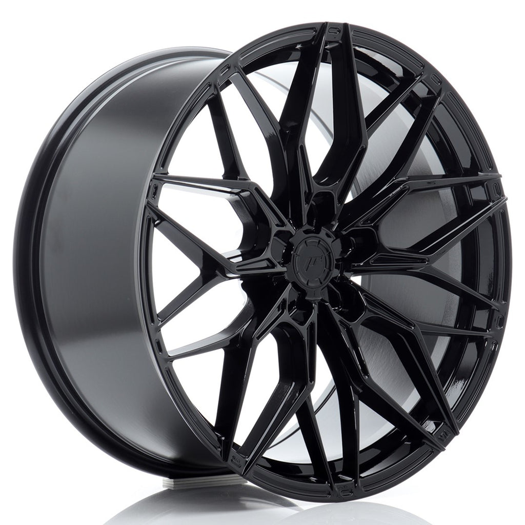 Cerchio in Lega JAPAN RACING JR46 20x10 ET20-46 5H con foratura su misura Gloss Black