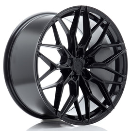 Cerchio in Lega JAPAN RACING JR46 20x10 ET20-46 5H con foratura su misura Gloss Black