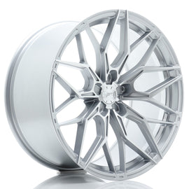 Cerchio in Lega JAPAN RACING JR46 20x10.5 ET15-35 5H con foratura su misura Silver w/ Machined Face