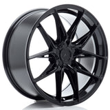 Cerchio in Lega JAPAN RACING JR44 18x8 ET20-42 5H con foratura su misura Gloss Black