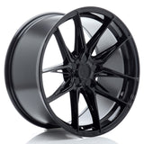 Cerchio in Lega JAPAN RACING JR44 19x9.5 ET20-40 5H con foratura su misura Gloss Black
