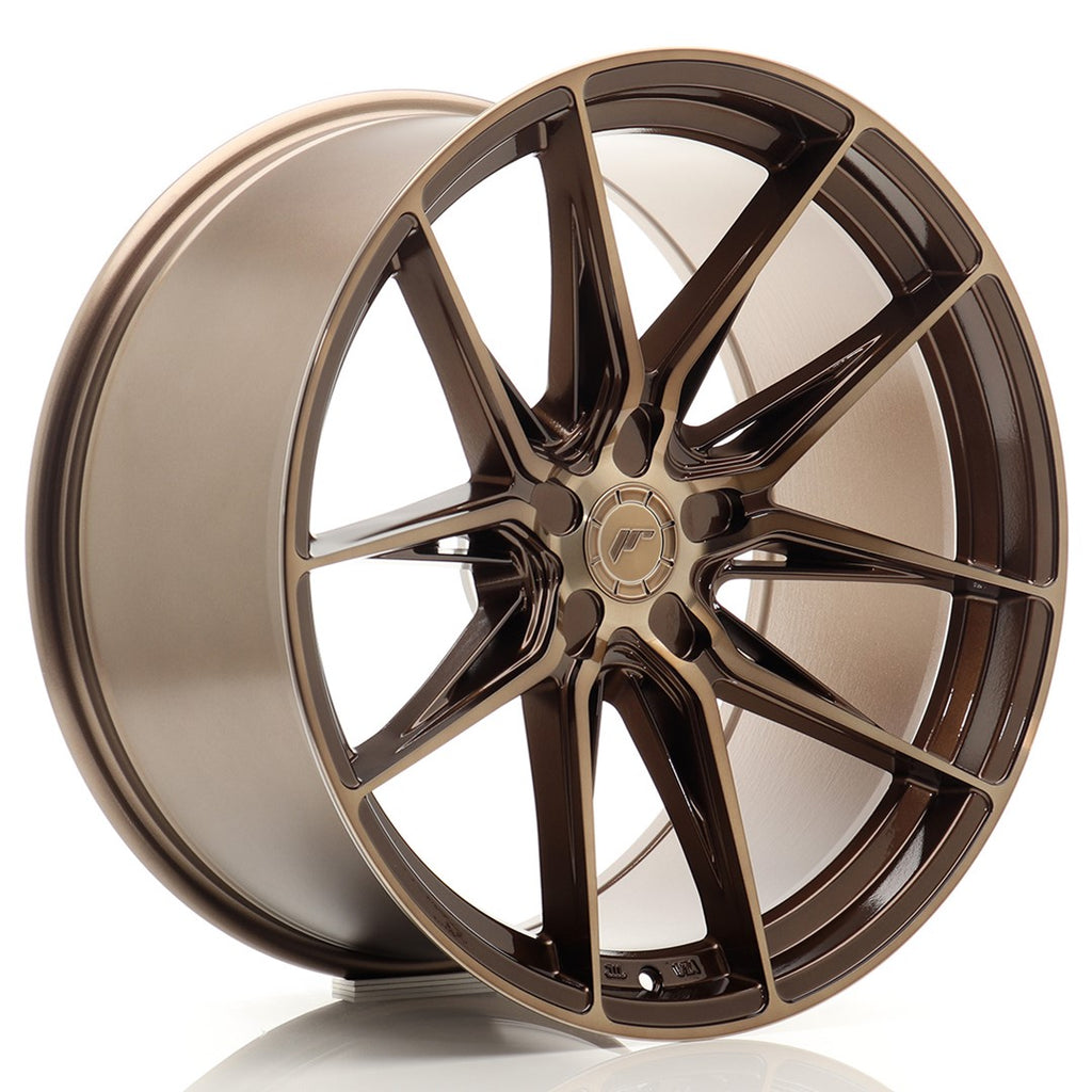 Cerchio in Lega JAPAN RACING JR44 20x10.5 ET15-42 5H con foratura su misura Platinum Bronze