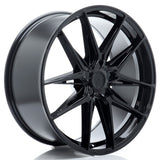 Cerchio in Lega JAPAN RACING JR44 21x9.5 ET20-45 5H con foratura su misura Gloss Black