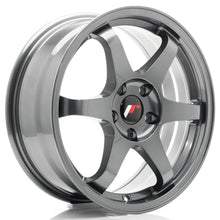 Carica l'immagine nel visualizzatore di Gallery, Cerchio in Lega JAPAN RACING JR3 17x7 ET40 5x114.3 Gun Metal