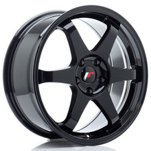 Load image into Gallery viewer, Cerchio in Lega JAPAN RACING JR3 18x8 ET40 5x114.3 Gloss Black