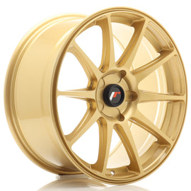 Cerchio in Lega JAPAN RACING JR11 18x8.5 ET20-40 5H con foratura su misura Gold