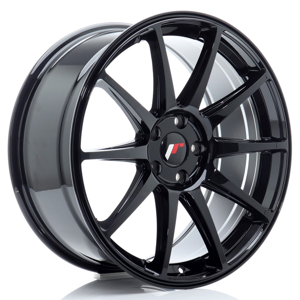 Cerchio in Lega JAPAN RACING JR11 19x8.5 ET42 5x114.3 Gloss Black