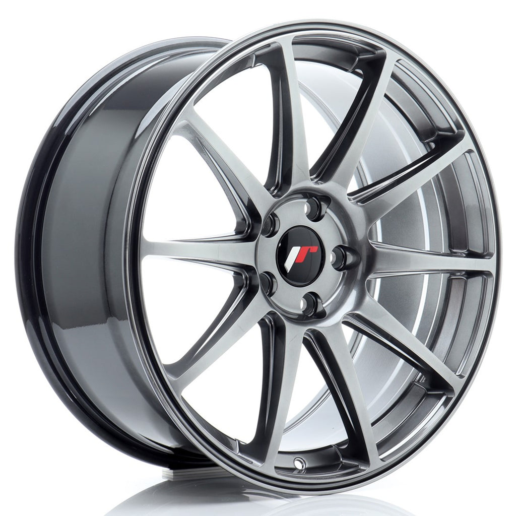 Cerchio in Lega JAPAN RACING JR11 19x8.5 ET42 5x114.3 Hyper Black