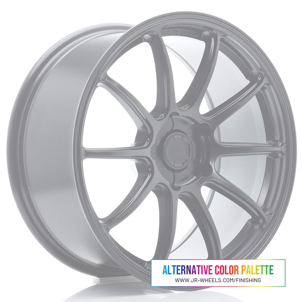 Cerchio in Lega JAPAN RACING SL04 18x8 ET20-35 5H con foratura su misura Custom Finish